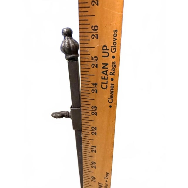 Metal Vintage-Style Heavy Metal Countertop Display Easel / Sign Stand For Sale - Image 7 of 7