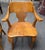 Brown Pair of English Arts & Crafts Solid Quarter-Sawn Oak Armchairs, Early 20th Century For Sale - Image 8 of 9