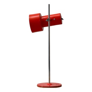 Vintage Metal Table Lamp, 1970s For Sale