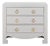Thomas 3 Drawer Chest in Grey & Gold For Sale - Image 10 of 10