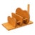 Vintage Sculptural Wood Paper Towel Holder, Organic Modern, Mid-Century Style For Sale
