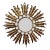 Vintage Italian Giltwood Sunburst Mirror, 1950s For Sale