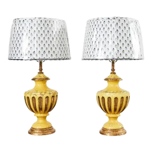 Pair of Hollywood Regency Lamps by Nardini Studio of California