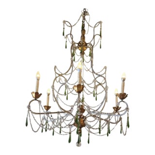 1990s Tuscan Style Chandelier For Sale
