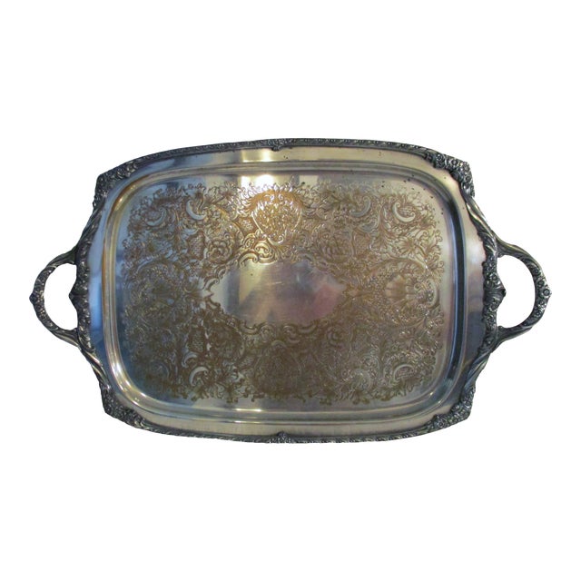 Heritage 1847 Rogers Bros. IS 9492 Rectangular Silver Plate Serving