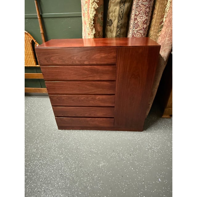 1960s Arne Wahl Iversen Rosewood Gentleman’s Chest For Sale - Image 12 of 12