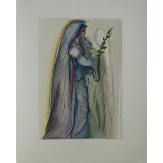 Salvador Dali, Le réconfort des anges, Etching For Sale