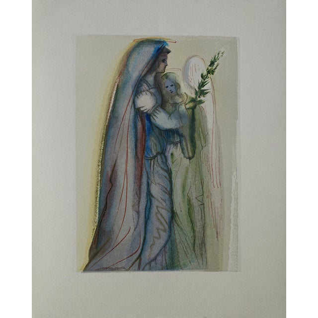 Salvador Dali, Le réconfort des anges, Etching For Sale
