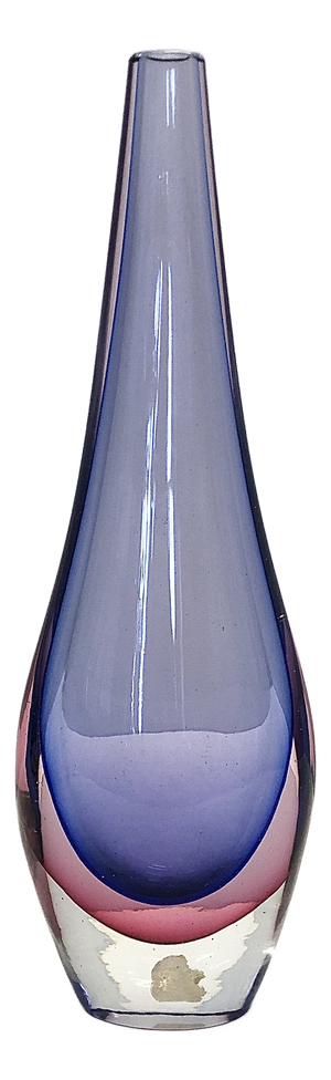 Sommerso Vase by Flavio Poli for Seguso Vetri d'Arte, 1960s