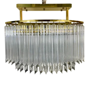 Venini Mid-Century Modern Murano Glass and Brass Oval Chandelier, 9 Lights