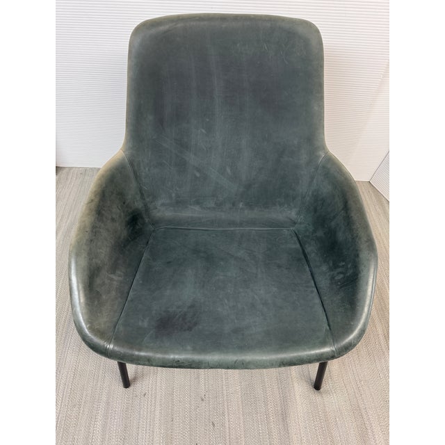 Animal Skin Blu Dot Field Lounge Chair For Sale - Image 7 of 13