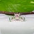 Purple 2.5Ct Purple Garnet Ring With Tsavorite Garnet Accents in Solid 14k Gold, 8mm, Size 6.75 For Sale - Image 8 of 9
