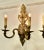 Large Rococo Heavy Brass Twin Wall Lights, 1890s, Set of 2 For Sale - Image 6 of 10