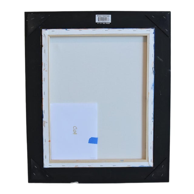 Woman Portrait Oil Painting by Ruth Arenz Including the Antiqued Gold Wood Frame For Sale In Los Angeles - Image 6 of 7