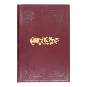 Early 20th Century American Book: Crescent Daily Record, Origin and History of the Name of Black