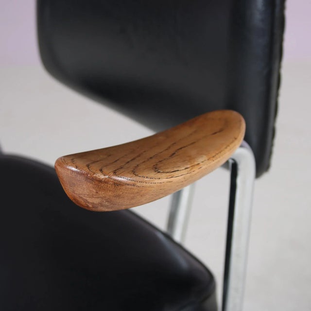 Vintage Norwegian Swivel Desk Chair from Håg, 1960s For Sale - Image 9 of 11