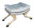 Traditional 18th C Style Horse Leg & Hoof Vanity Stool or Bench by Randy Esada Designs For Sale - Image 3 of 6