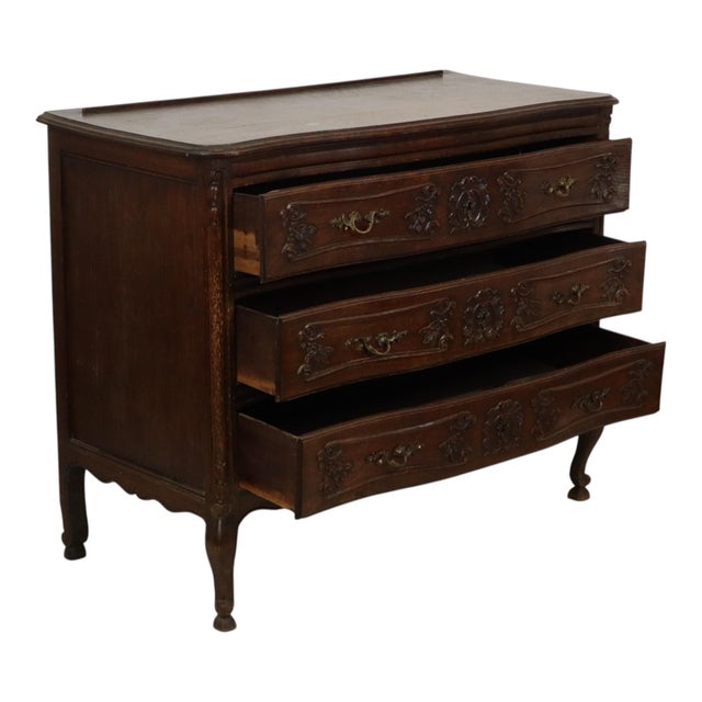 Antique Oak Chest of Drawers, France, 19th Century For Sale - Image 10 of 18