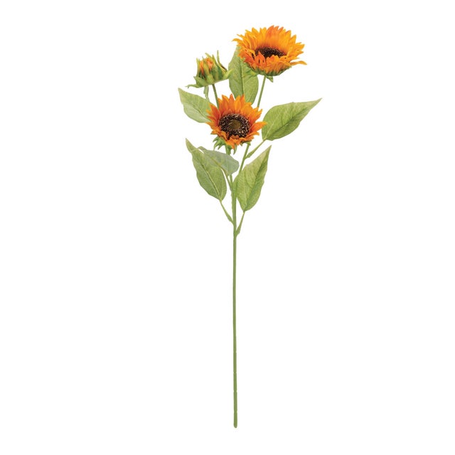 American Fall Sunflower Spray (Set of 6) For Sale - Image 3 of 3