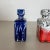 Blue-Red Pottery Fat Lava Glaze WGP Vases from Jopeko, Germany, 1970s, Set of 2 For Sale - Image 12 of 18