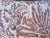 Pair of Pink & White Fortuny Style Patterned Textile Pillows For Sale - Image 4 of 5