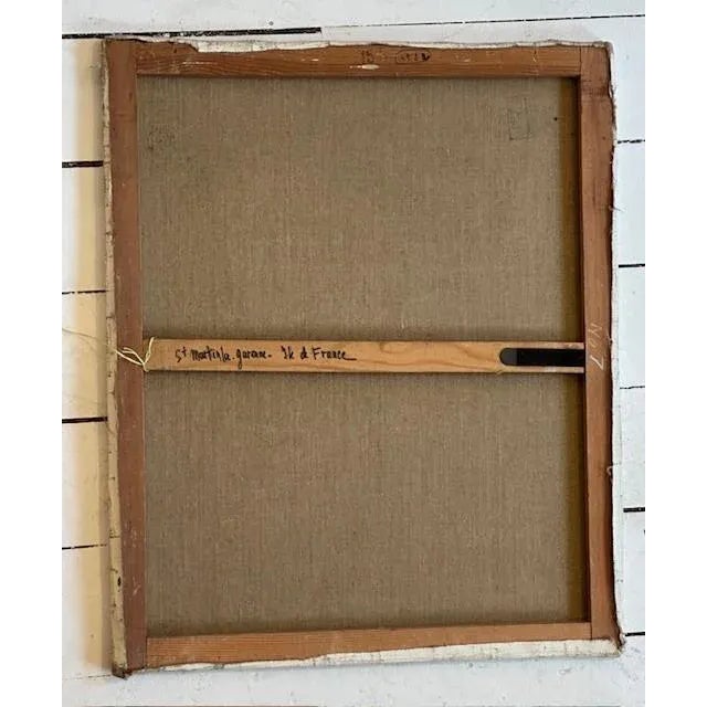 French Village by Ginette Rapp Circa 1950's France For Sale - Image 11 of 11