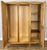 Vintage French Louis Carved Oak Triple Door Armoire For Sale - Image 17 of 18