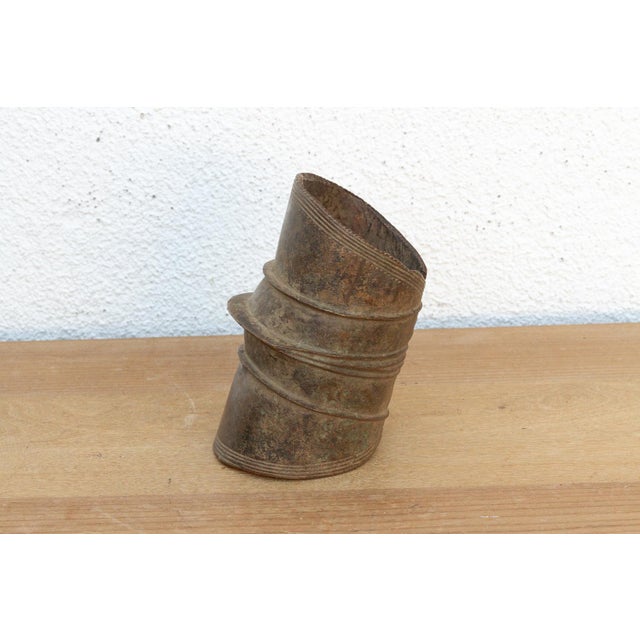 Late 19th Century Authentic Konga Bronze Currency Piece For Sale - Image 5 of 7