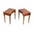 Mid-Century Modern Vintage Art Deco Swedish Walnut Side Tables, 1930, Set of 2 For Sale - Image 3 of 11