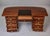 1930s French Art Deco Mahogany Executive Desk With Inset Leather Writing Surface, Circa 1930s For Sale - Image 5 of 13