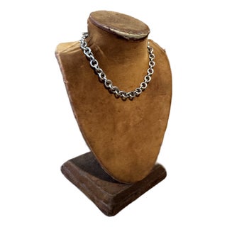 Vintage Tiffany Staring Silver Necklace For Sale