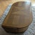 Brown Vintage Postmodern Universal Furniture Oak Parquetry Eye Kidney Coffee Table For Sale - Image 8 of 13