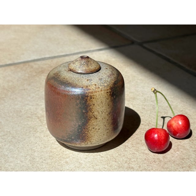 Studio Ceramic Art Oil Lamp by Kaj Henning Jensen for KH Keramik Stensved, Denmark, 1960s For Sale - Image 4 of 13