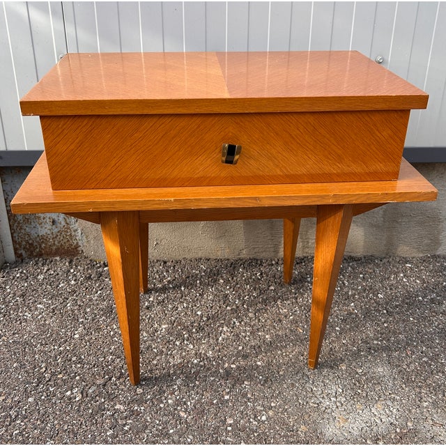 Modernist Bedside Table, 1950s For Sale - Image 6 of 6