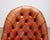 Metal Chesterfield-Style Tufted Leather Executive Swivel Desk Chair For Sale - Image 7 of 18