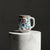 Handmade Ceramic Floral Tankard – Hand-Painted Red & Blue Tulips – Decorative Cup & Desk Organizer For Sale - Image 9 of 9