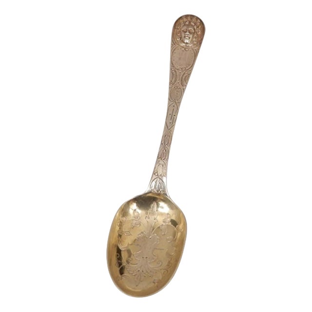 Period Louis XVI Sterling Table Spoon, Paris, 1789 For Sale