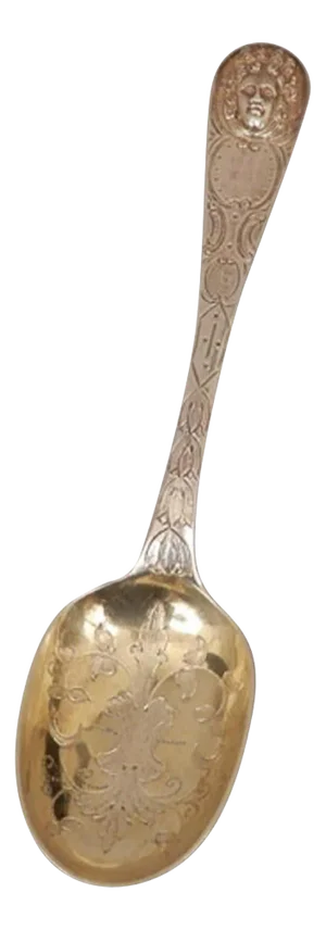 Period Louis XVI Sterling Table Spoon, Paris, 1789