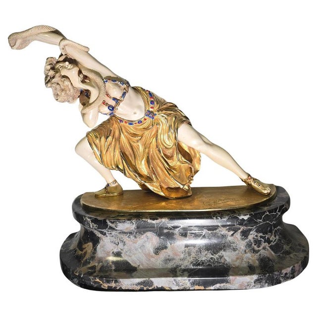 Claire Jeanne Roberte Colinet, Dancer of Carthage, 1940, Bronze For Sale - Image 15 of 15