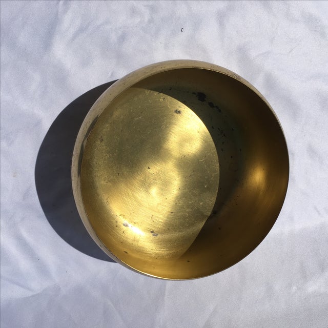 Vintage Brass Footed Bowl Chairish