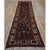 Textile Antique Caucasian Blue Tribal Paisley Wool Hallway Runner Kazak Rug For Sale - Image 7 of 9