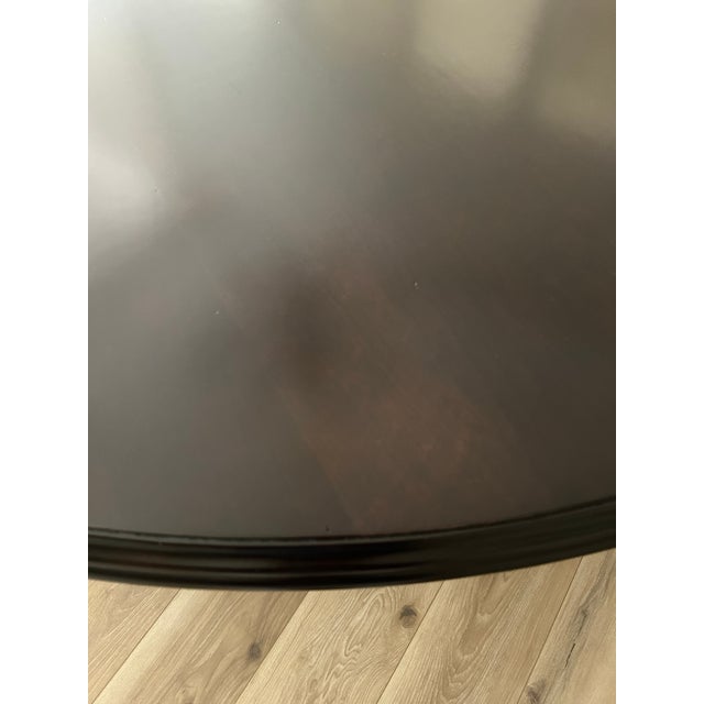Old Biscayne Designs Avery Dining Table W/Pedestal Base For Sale - Image 10 of 10