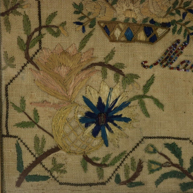 Textile Victorian Sampler, 1851, by Mary James For Sale - Image 7 of 18