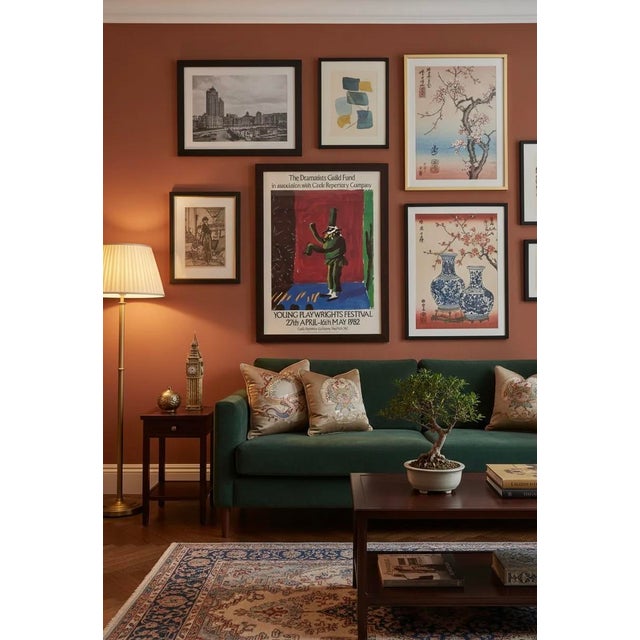 The poster is sold unframed. Any frame shown in the photo is for display purposes only and is not included.