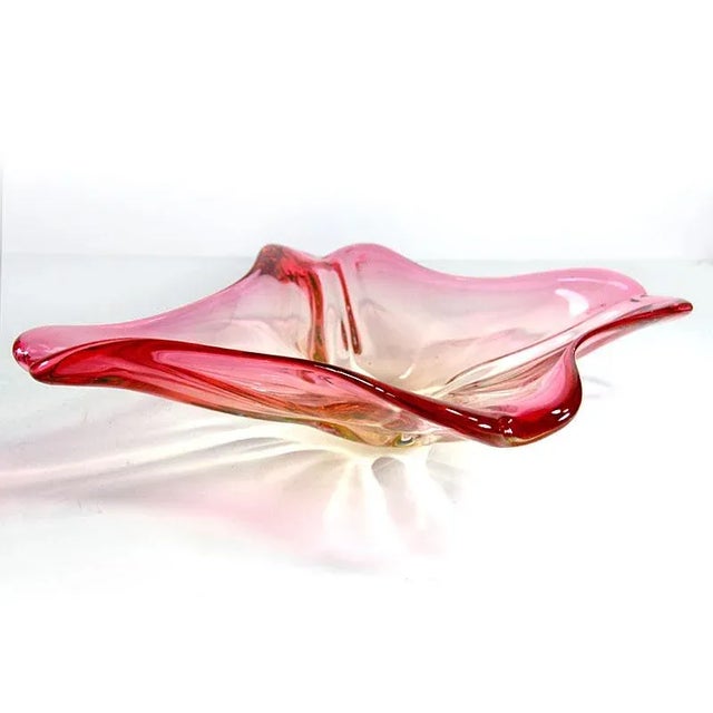 Italian Multicolor Murano Glass Bowl Dish, 1960s For Sale - Image 9 of 11