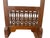 2020s Handmade Arabic Folding Chess Table – Solid Wood & Mother of Pearl Inlay For Sale - Image 5 of 11