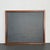 1930s Early 20th Century Large Schoolhouse Oak Framed Slate Chalkboard For Sale - Image 5 of 11