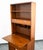 Brown Mid Century Modern China Cabinet Hutch Bassett Walnut Drop Desk Vintage Drawers For Sale - Image 8 of 12