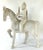 Wood Large Vintage Japanese Man on Horse Figural Wooden Sculpture Statue For Sale - Image 7 of 7