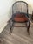 Black Collection of Three Painted 19Thc Philadelphia Windsor Chairs -3 For Sale - Image 8 of 11